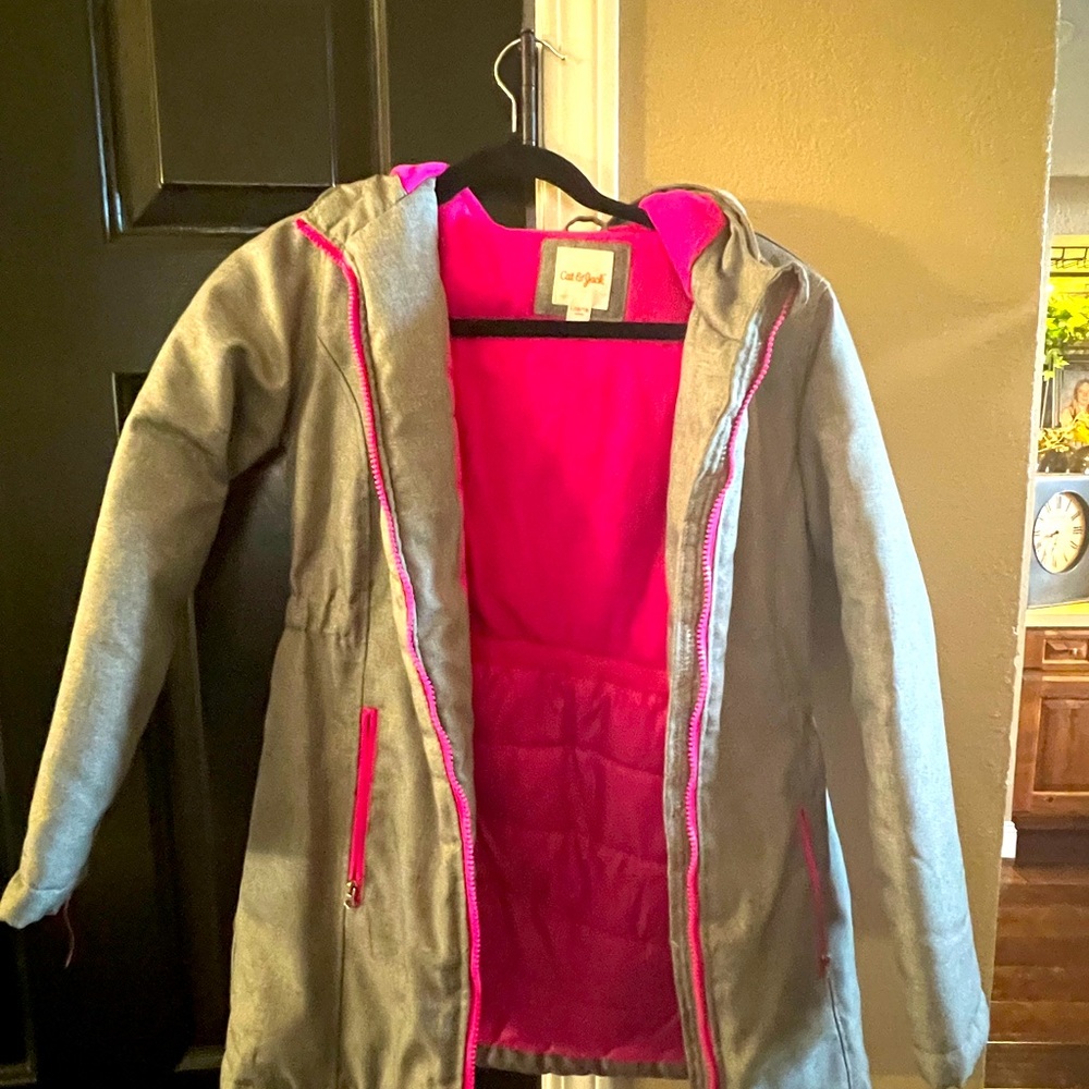 Cat and Jack Girls Winter/Ski jacket L 10/12